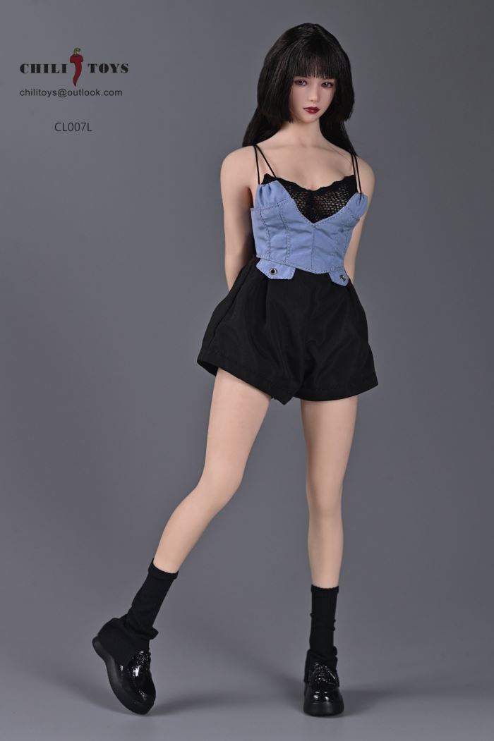 Trendy women’s clothing:CL007Suspender jumpsuit suit 1/6