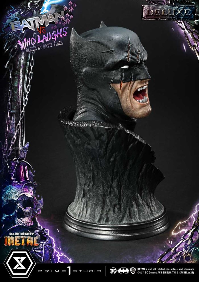 Dark Nights: Metal (Comics)  Batman versus Batman Who Laughs (Design by David Finch) DX Version