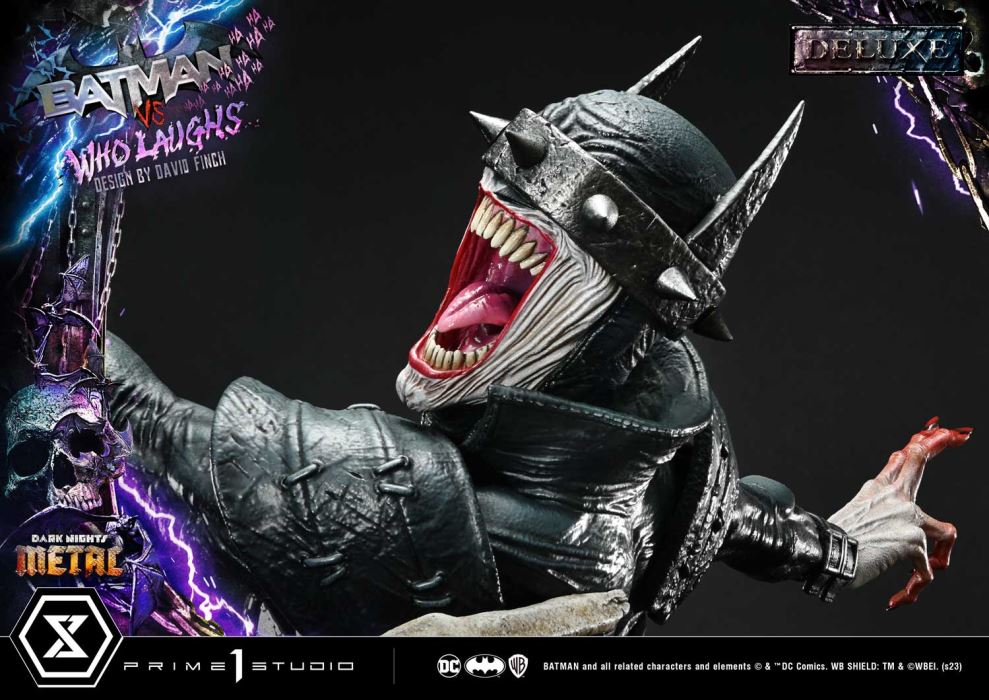 Dark Nights: Metal (Comics)  Batman versus Batman Who Laughs (Design by David Finch) DX Version