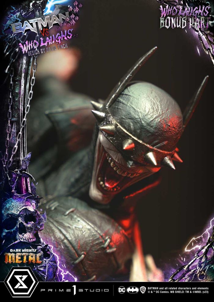 Dark Nights: Metal (Comics)  Batman versus Batman Who Laughs (Design by David Finch) DX Version