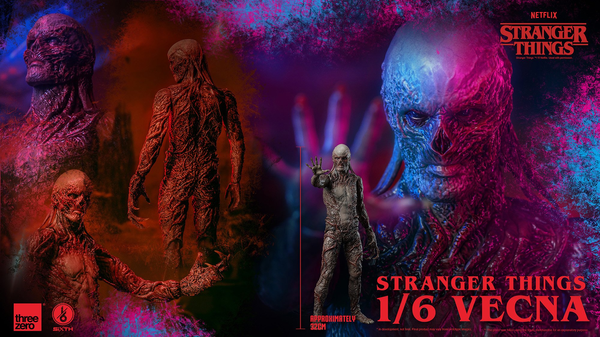 Vecna ​​(Season 4) - Stranger Things 1/6