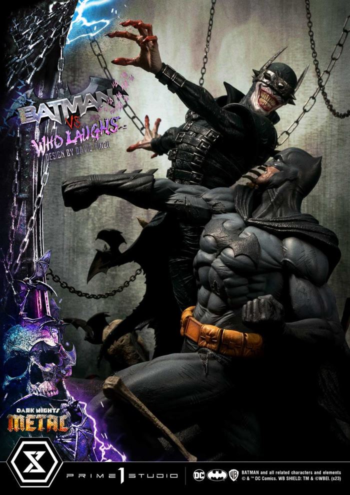 Dark Nights: Metal (Comics)  Batman versus Batman Who Laughs (Design by David Finch)
