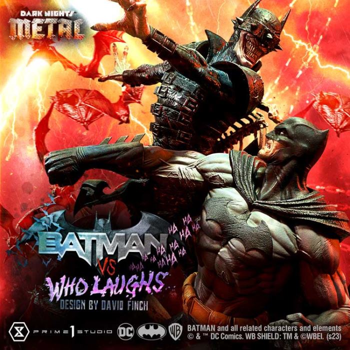 Dark Nights: Metal (Comics)  Batman versus Batman Who Laughs (Design by David Finch)