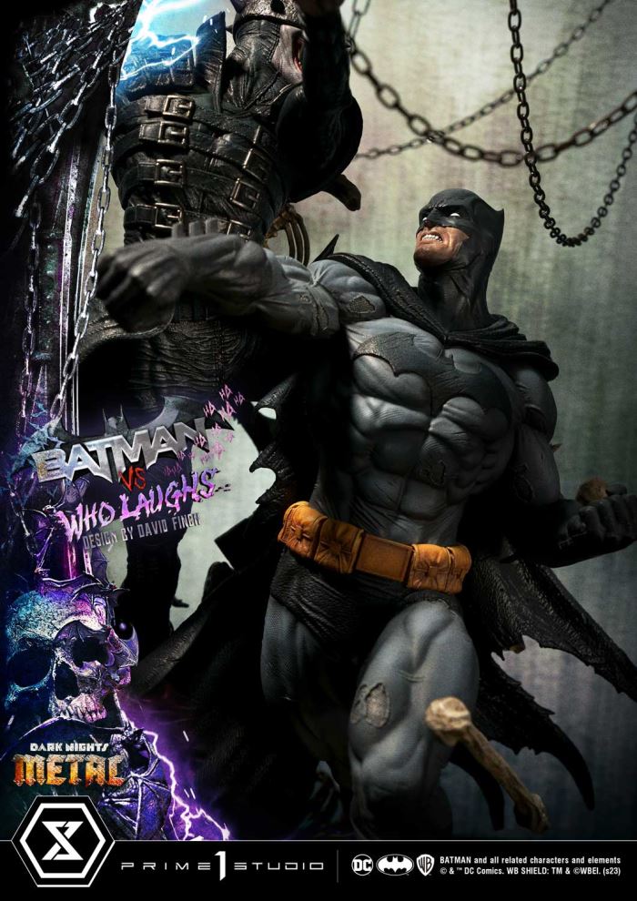Dark Nights: Metal (Comics)  Batman versus Batman Who Laughs (Design by David Finch)