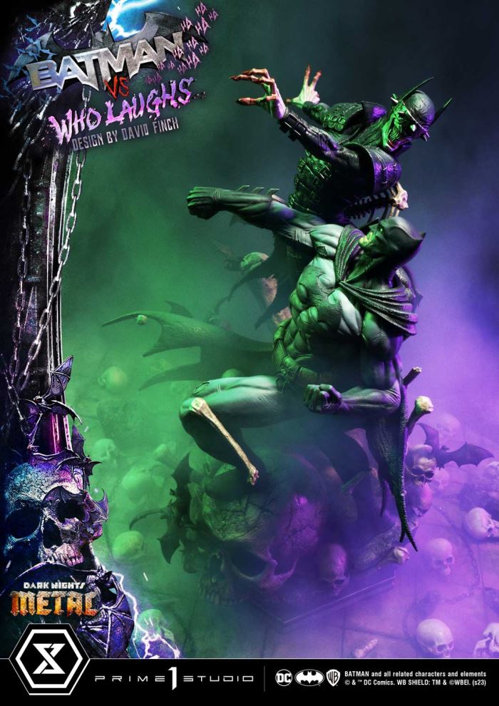 Dark Nights: Metal (Comics)  Batman versus Batman Who Laughs (Design by David Finch)