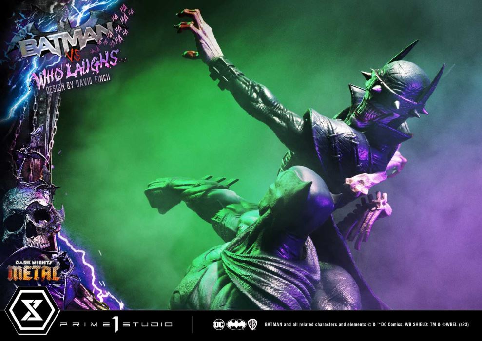 Dark Nights: Metal (Comics)  Batman versus Batman Who Laughs (Design by David Finch)