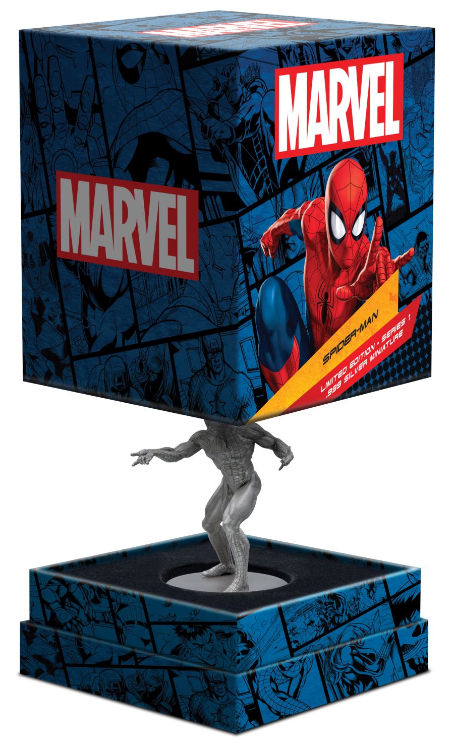 SPIDER-MAN SILVER MINIATURE