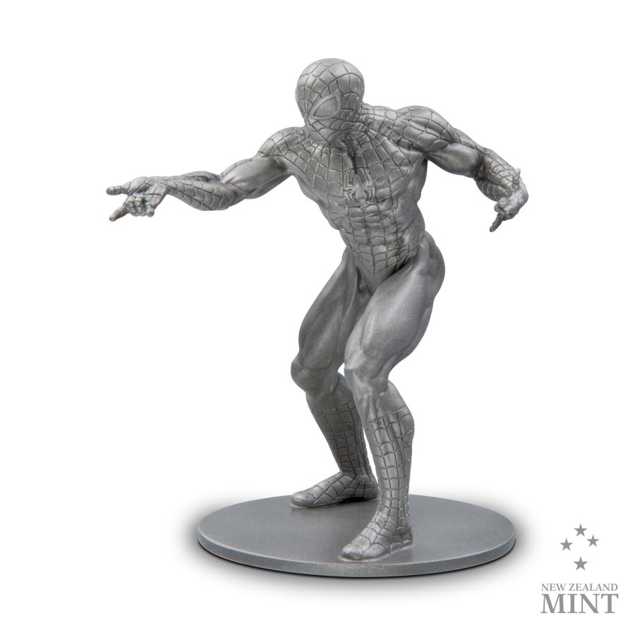 SPIDER-MAN SILVER MINIATURE