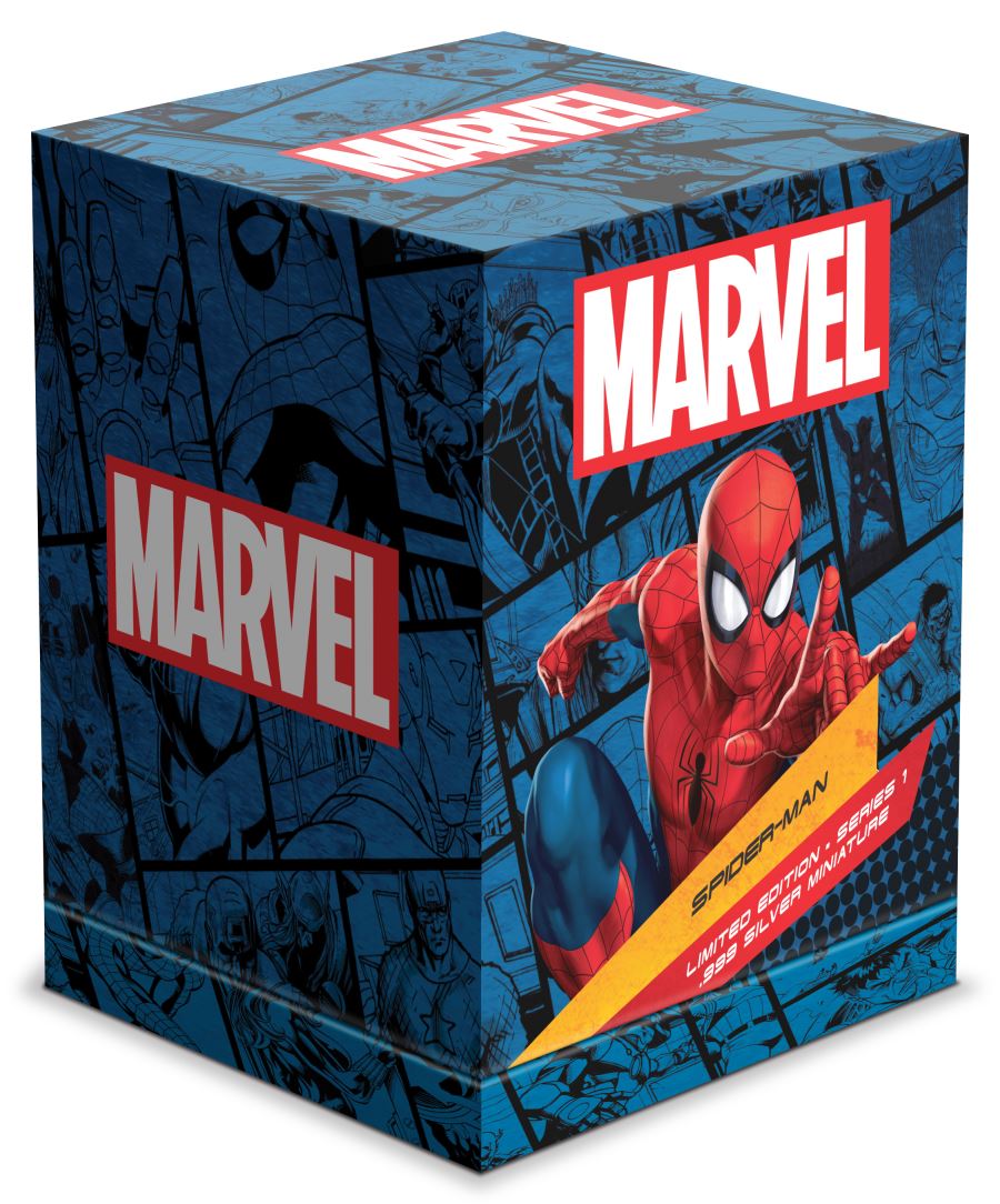 SPIDER-MAN SILVER MINIATURE