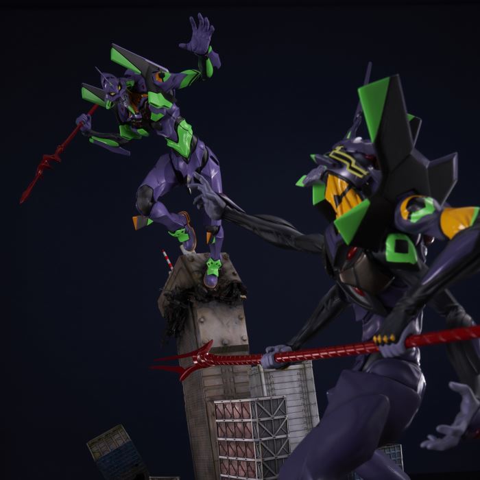 SCENE SCAPE DIORAMA Shin Evangelion Theatrical Version Unit 01 vs Unit 13