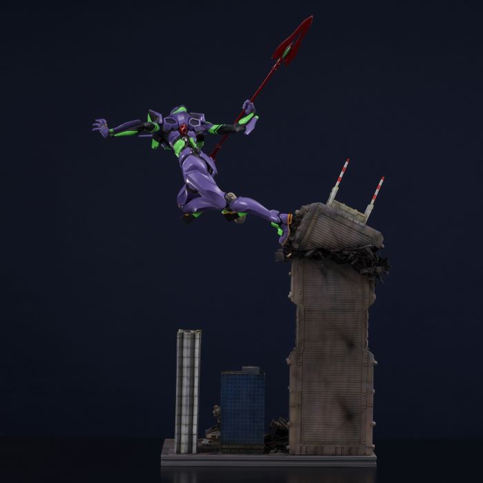 SCENE SCAPE DIORAMA Shin Evangelion Theatrical Version Unit 01 vs Unit 13