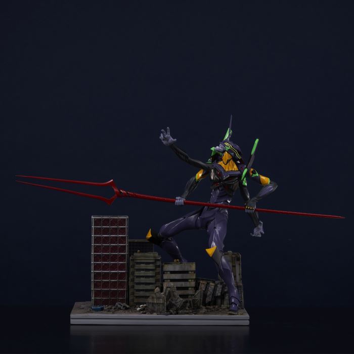 SCENE SCAPE DIORAMA Shin Evangelion Theatrical Version Unit 01 vs Unit 13