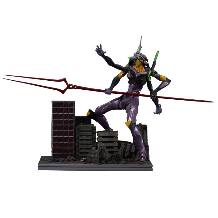 SCENE SCAPE DIORAMA Shin Evangelion Theatrical Version Unit 01 vs Unit 13 Limited Color Ver