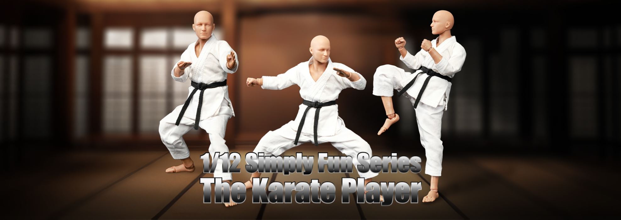 Handheld Hero Series Zhenle Series Karate Player 1/12