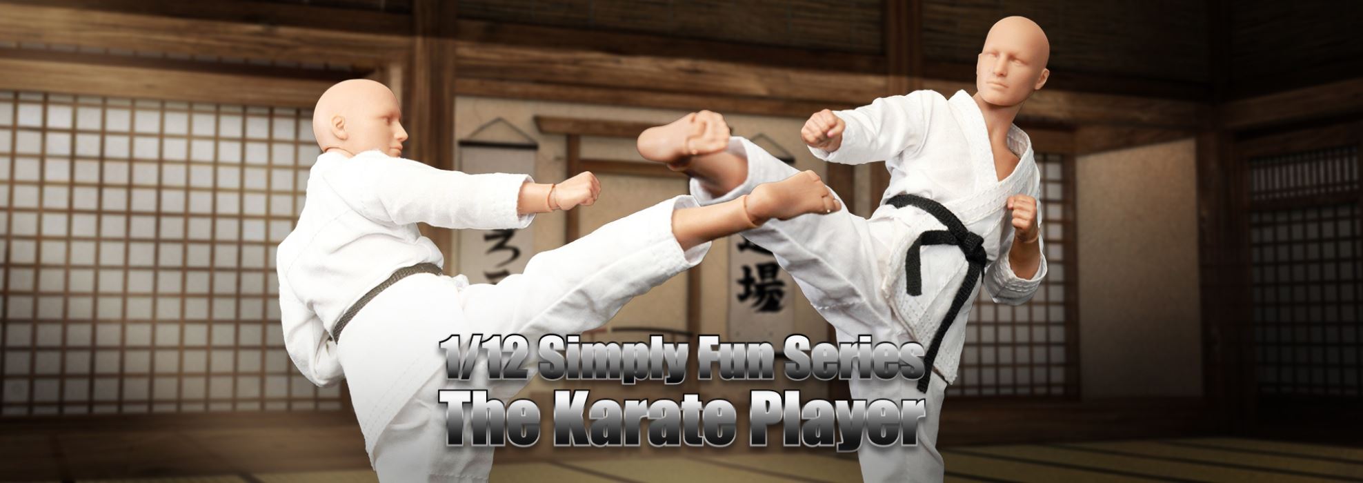 Handheld Hero Series Zhenle Series Karate Player 1/12