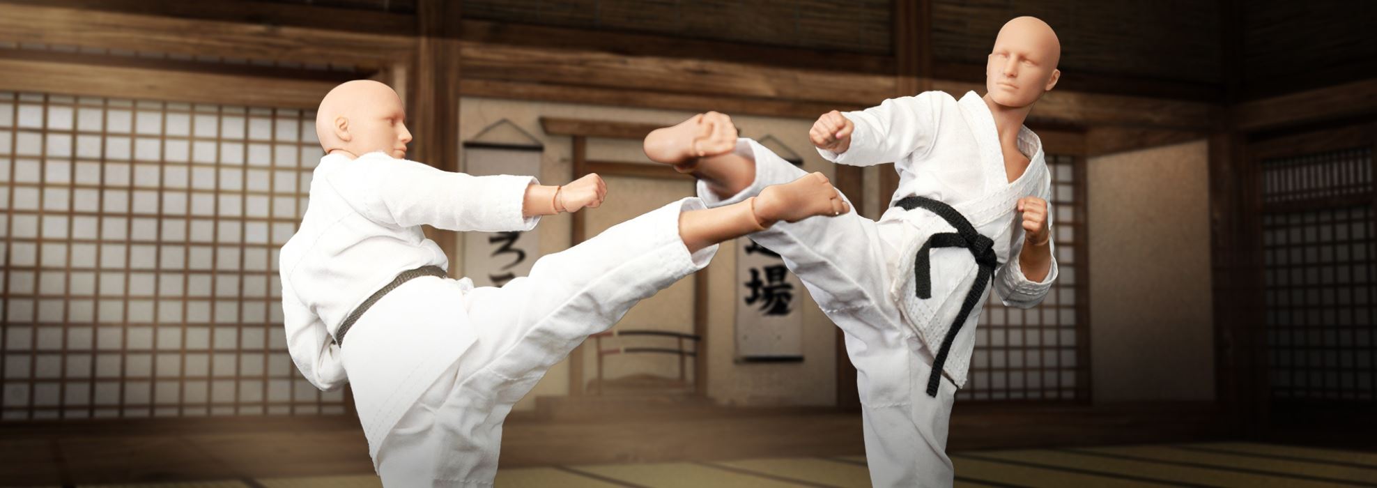 Handheld Hero Series Zhenle Series Karate Player 1/12