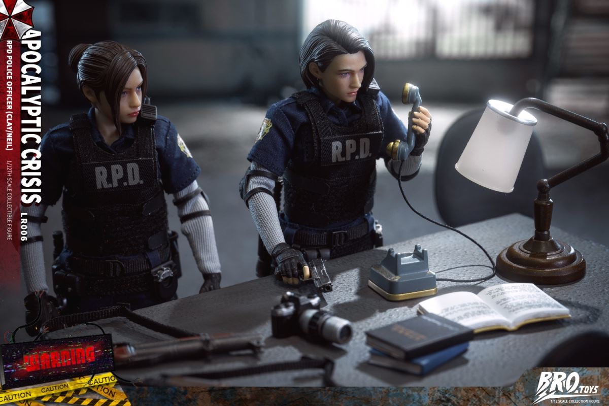 Doomsday Crisis RPD Police Officer Suit (Clay/neil) 1/12