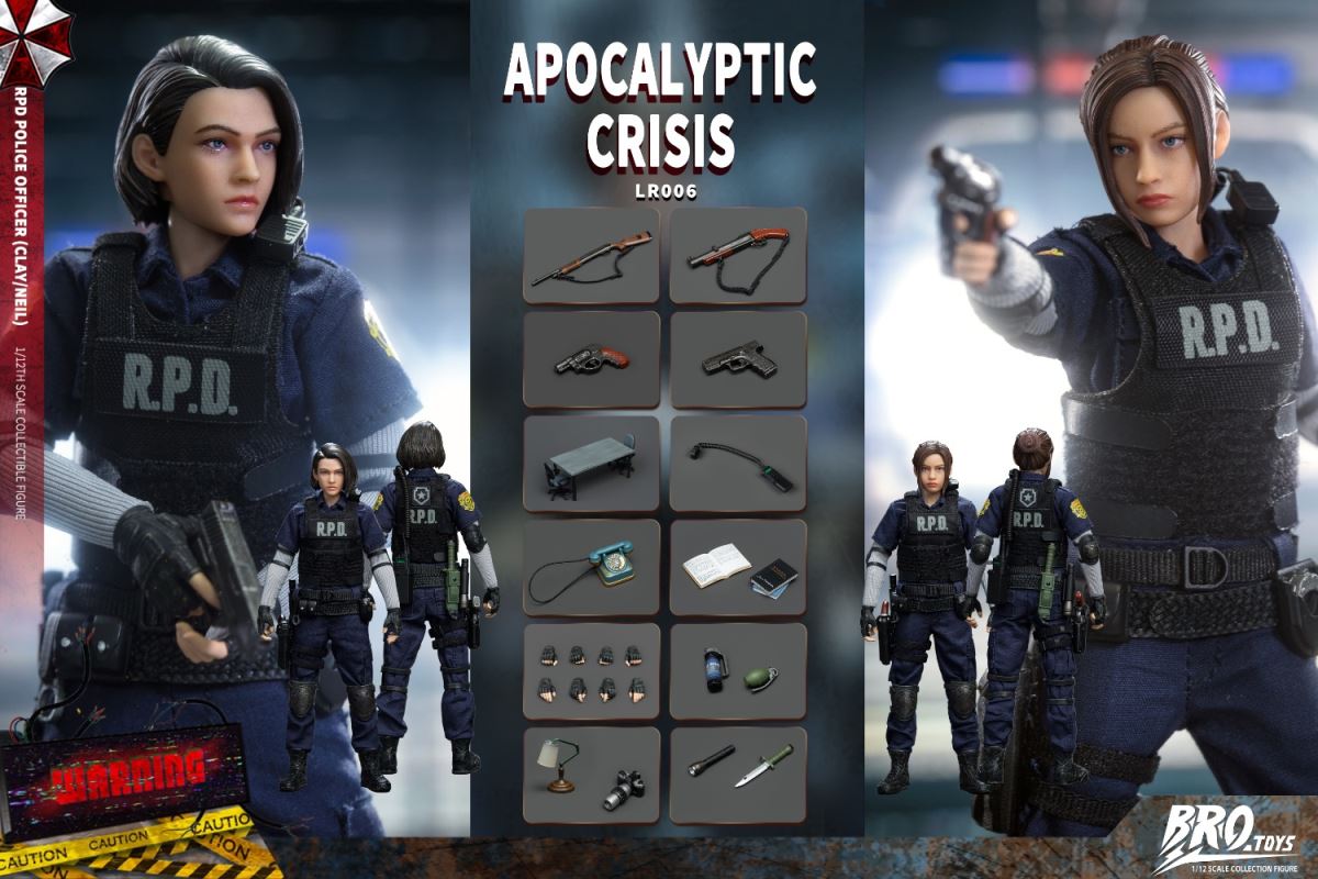 Doomsday Crisis RPD Police Officer Suit (Clay/neil) 1/12