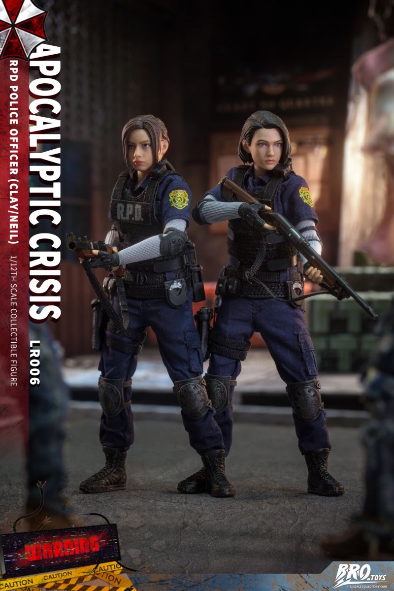 Doomsday Crisis RPD Police Officer Suit (Clay/neil) 1/12