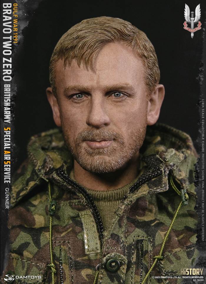 British SAS Special Air Service Regiment-Machine Gunner 1991 Gulf War 1/6