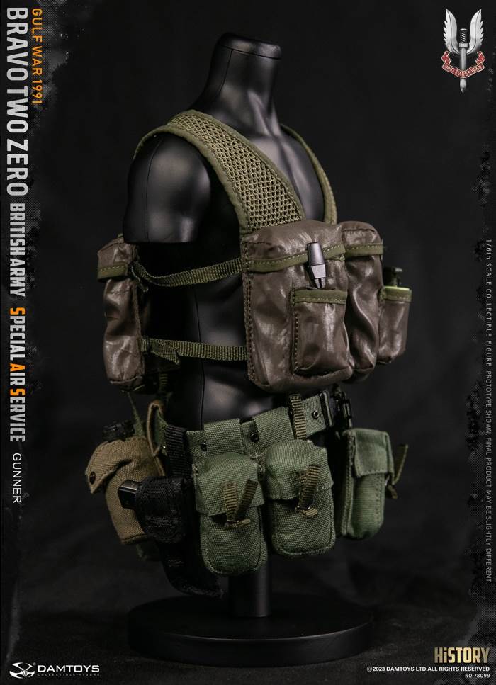 British SAS Special Air Service Regiment-Machine Gunner 1991 Gulf War 1/6