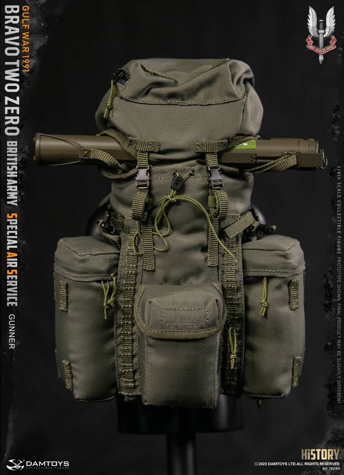 British SAS Special Air Service Regiment-Machine Gunner 1991 Gulf War 1/6