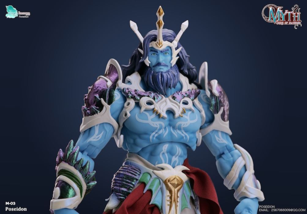 Mythology of the Sea Emperor Poseidon 1/12