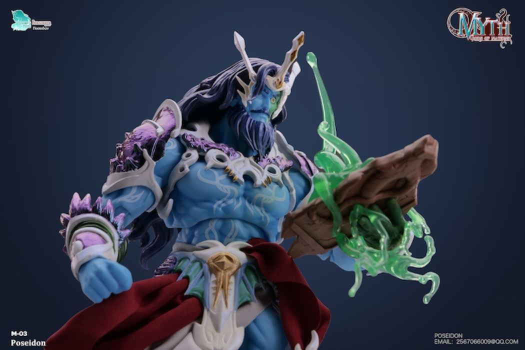 Mythology of the Sea Emperor Poseidon 1/12