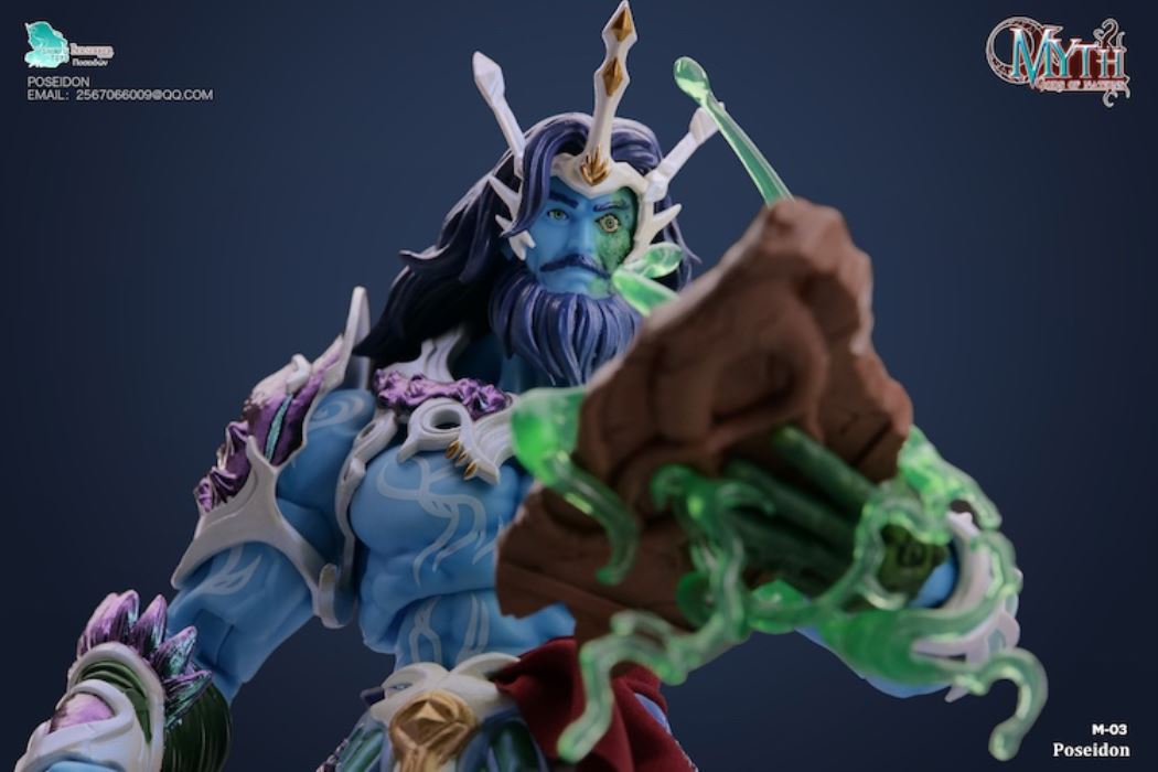 Mythology of the Sea Emperor Poseidon 1/12