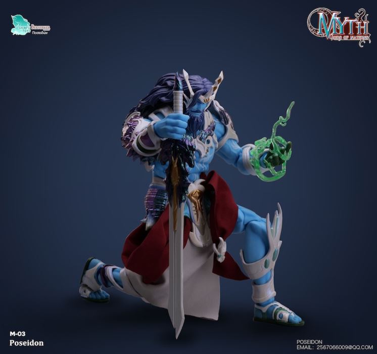 Mythology of the Sea Emperor Poseidon 1/12