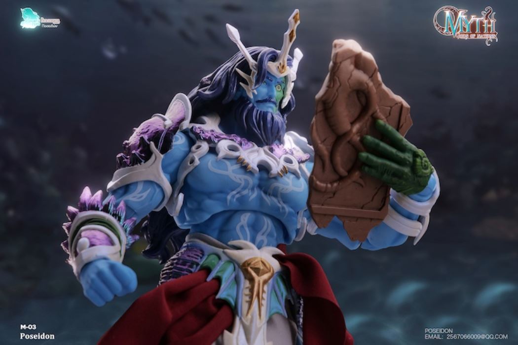 Mythology of the Sea Emperor Poseidon 1/12