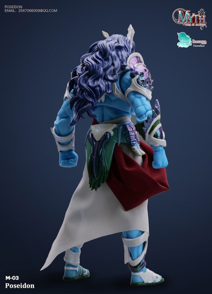 Mythology of the Sea Emperor Poseidon 1/12