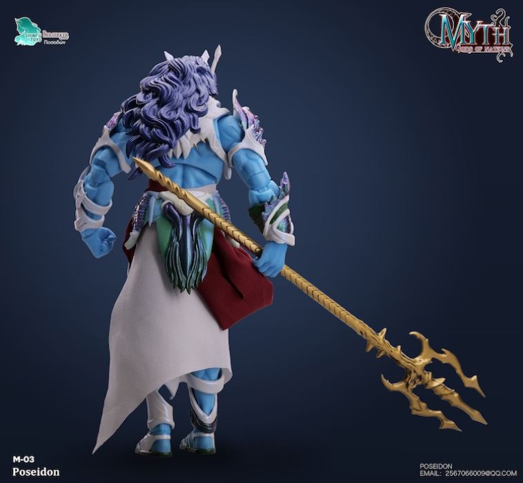 Mythology of the Sea Emperor Poseidon 1/12