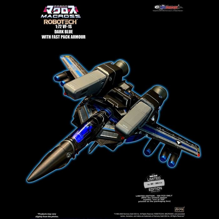 Macross VF-1s DARK BLUE VERSION 1/72