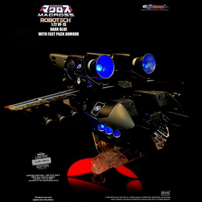 Macross VF-1s DARK BLUE VERSION 1/72