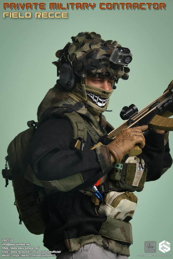 Private Military Contractor Field Recce 1/6