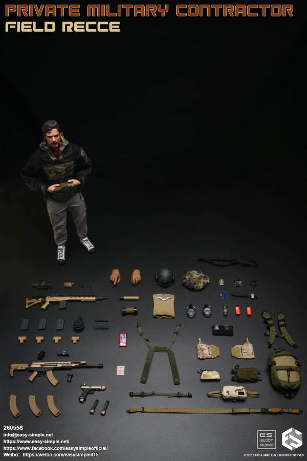 Private Military Contractor Field Recce 1/6