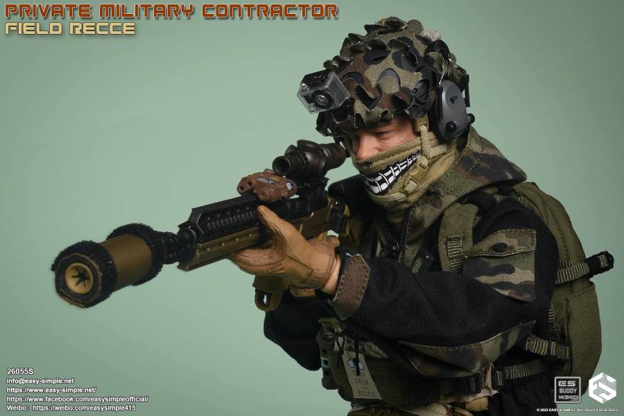 Private Military Contractor Field Recce 1/6