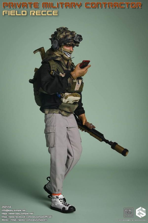 Private Military Contractor Field Recce 1/6