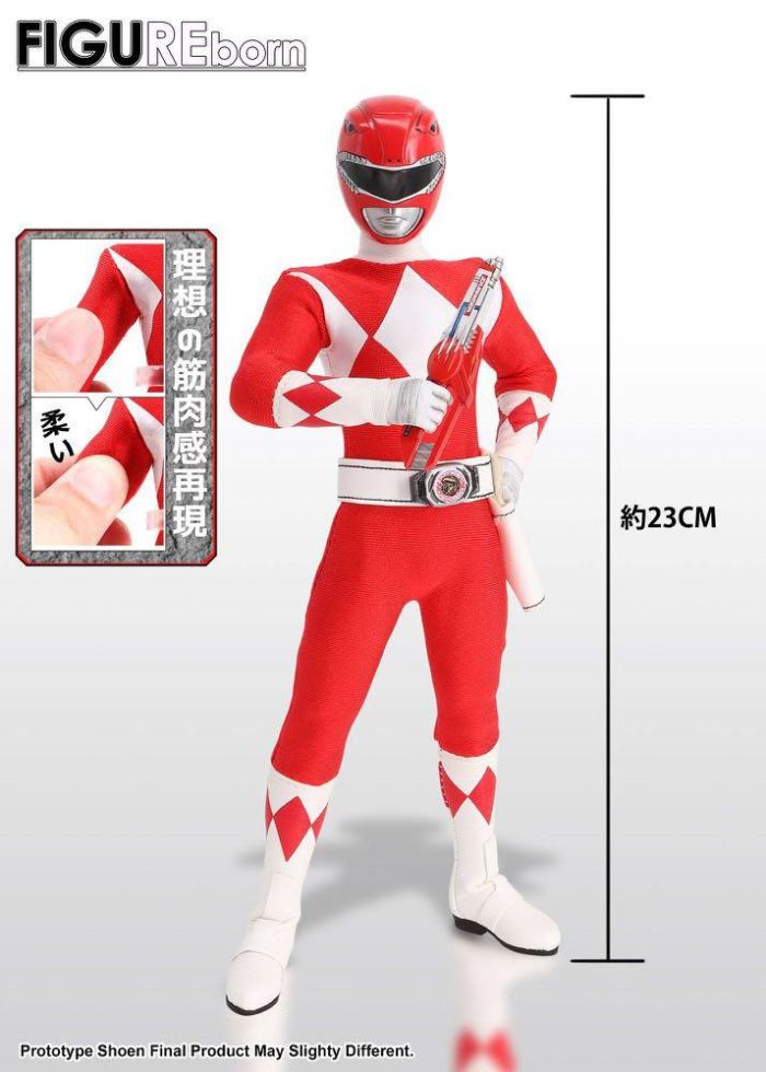 FIGURRborn PR01 Red Warrior & PR02 Black Warrior 1/9