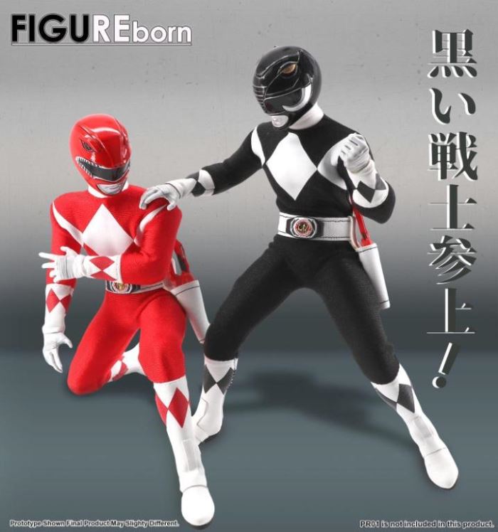 FIGURRborn PR01 Red Warrior & PR02 Black Warrior 1/9