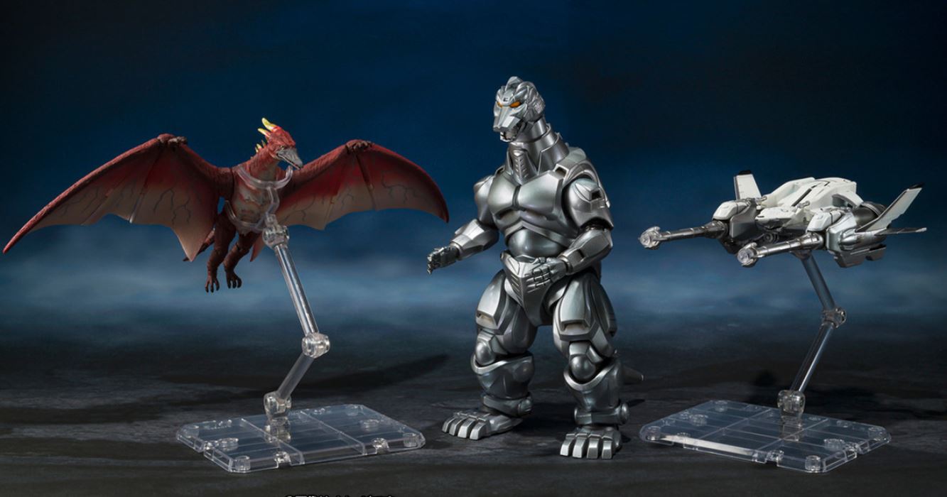 SHMonsterArts Mechagodzilla (1993) & Garuda & Fire Radon Makuhari Decisive Battle Ver