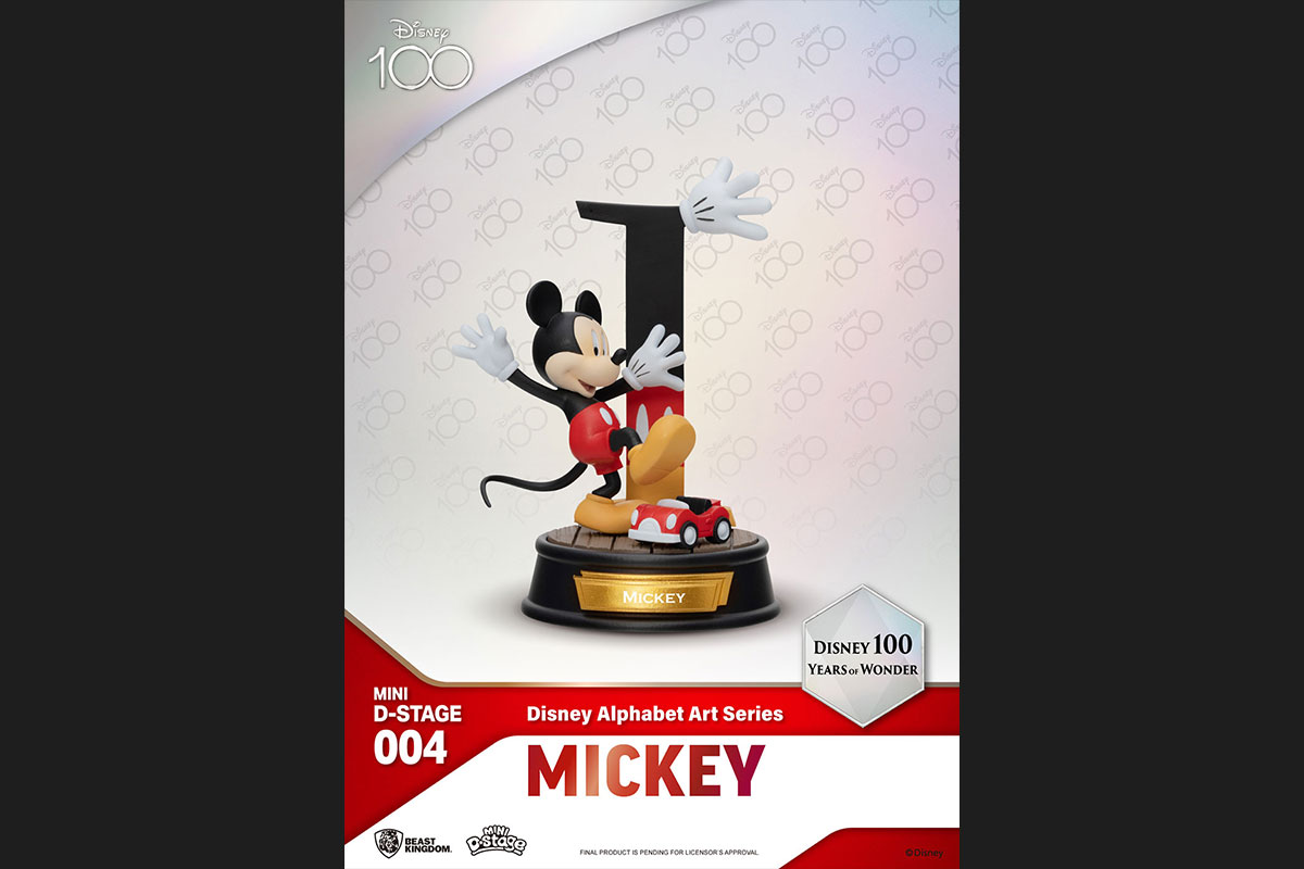 [Mini D Stage] Disney 100 Alphabet Art Series Disney