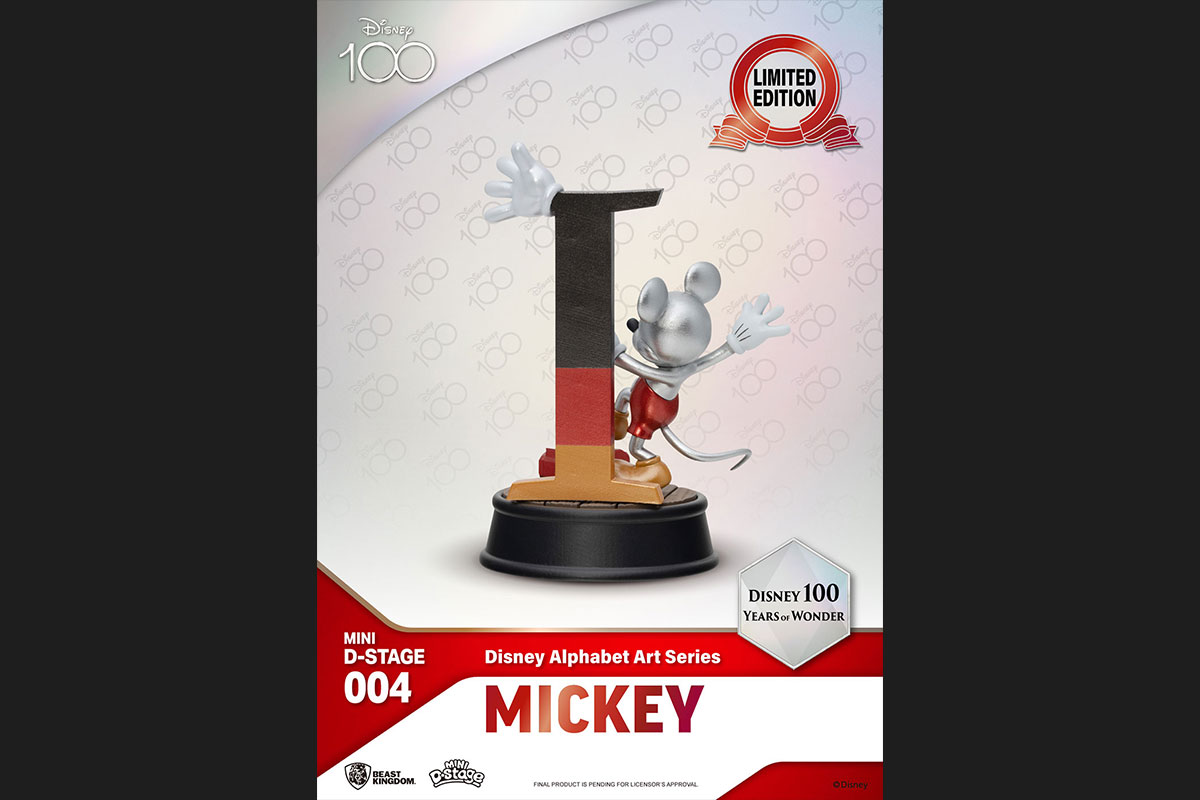 [Mini D Stage] Disney 100 Alphabet Art Series Disney