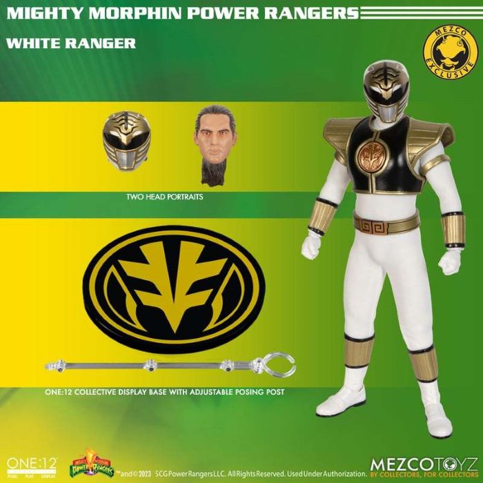 ONE:12 COLLECTIVE Mighty Morphin Power Rangers: White Ranger
