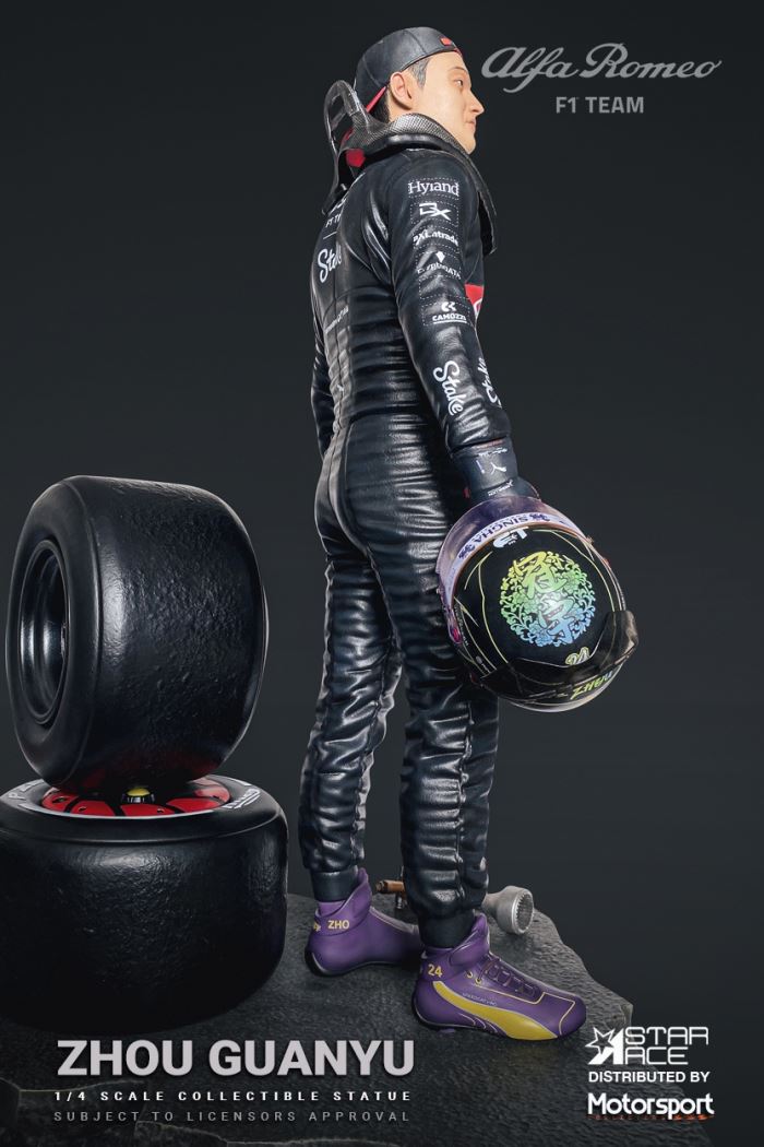 F1 racing driver Zhou Guanyu / Valtteri / Bottas