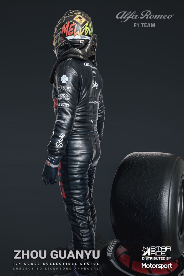 F1 racing driver Zhou Guanyu / Valtteri / Bottas