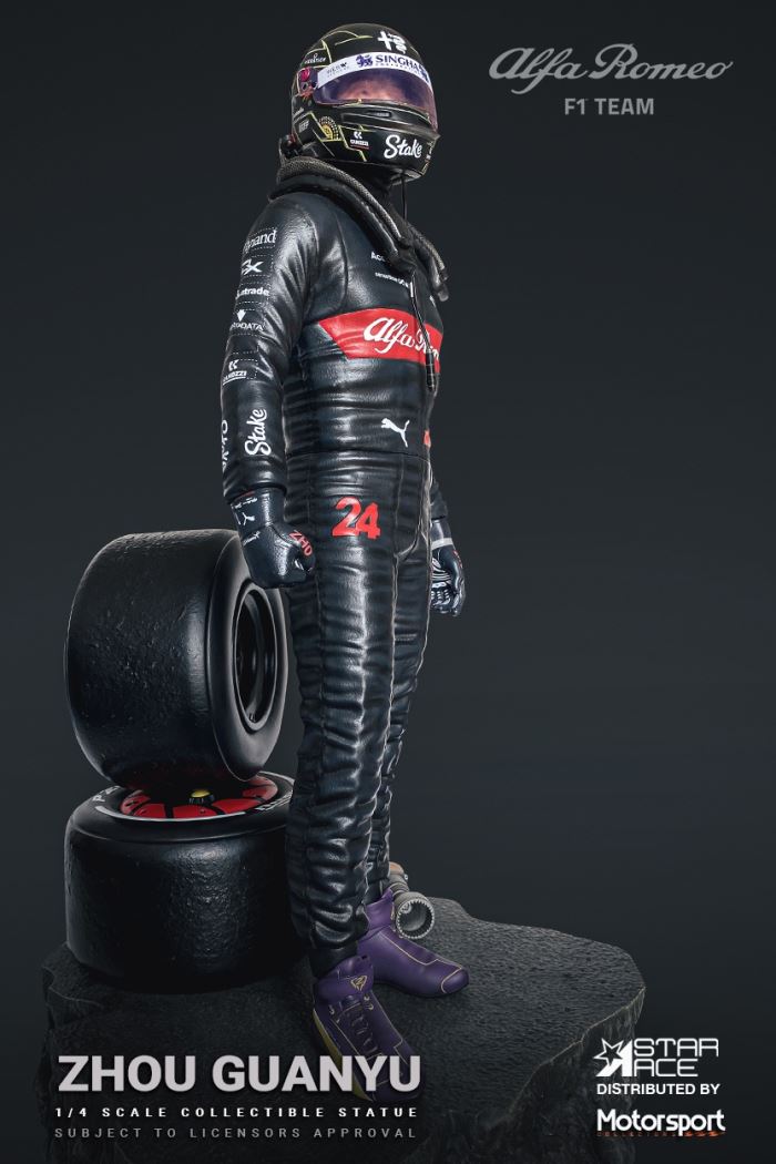 F1 racing driver Zhou Guanyu / Valtteri / Bottas