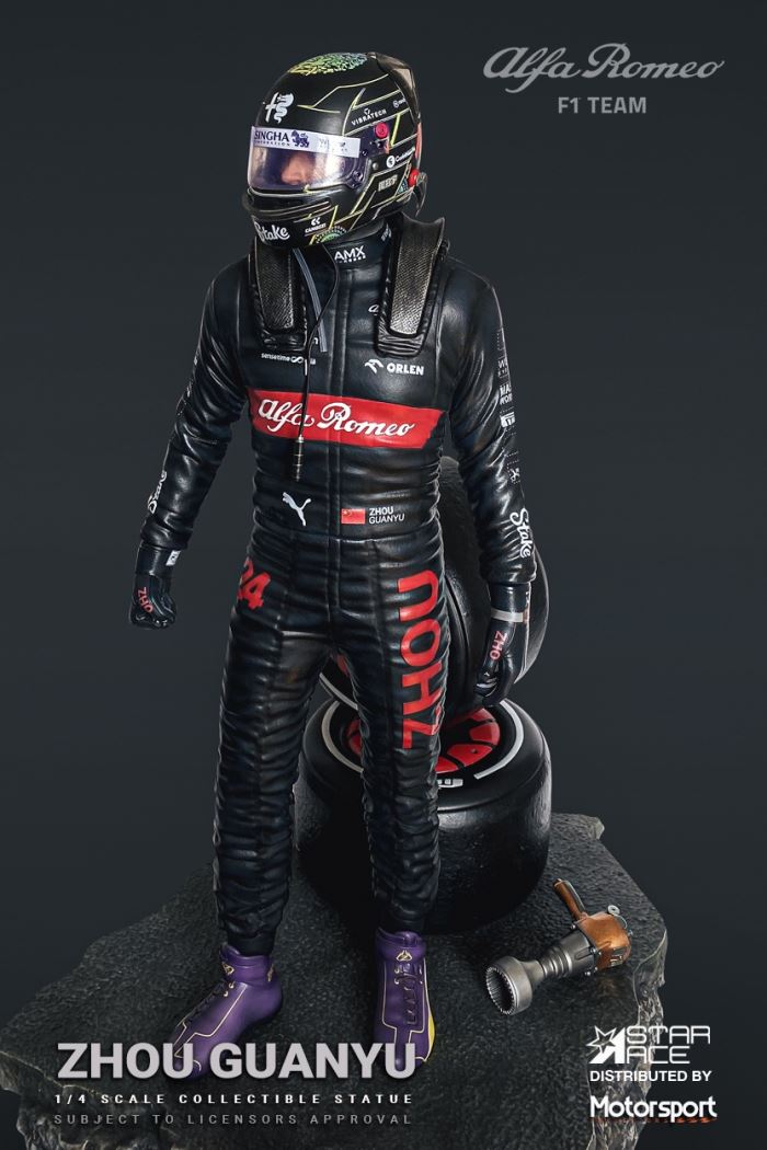 F1 racing driver Zhou Guanyu / Valtteri / Bottas