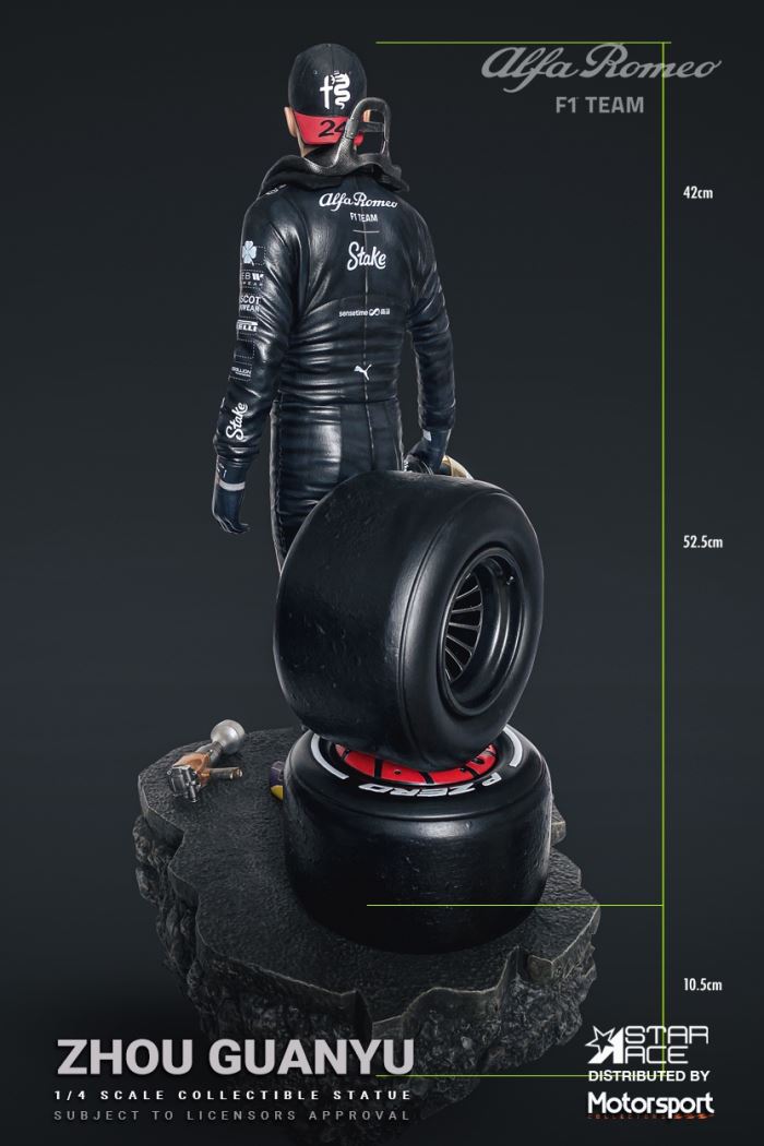 F1 racing driver Zhou Guanyu / Valtteri / Bottas